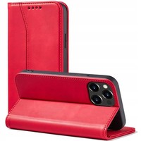 Hurtel Magnet Fancy Case FüR Iphone 14 Plus Rot Mit GeldböRse & StäNder