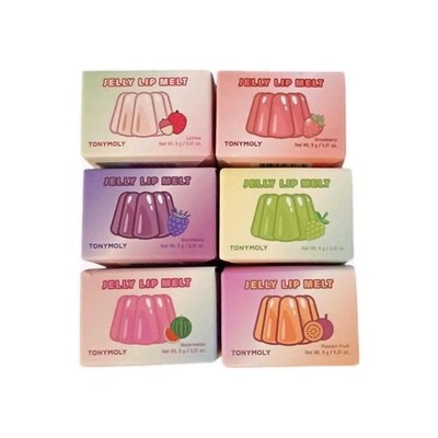 TONYMOLY Jelly Lip Melt Bundle of 6 New and Sealed- Pick Your Assortment