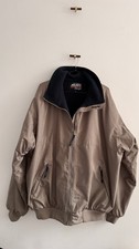 Musto Snugs Jacket XL Beige Fleece Lined Waterproof Sailing Bomber Coat