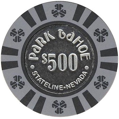 Park Tahoe Casino Lake Tahoe Nevada $500 Chip 1990s