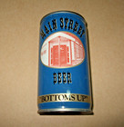 Main Street Beer Can Bottoms Up Crimped Steel Top Opened Blue Color — photo 4