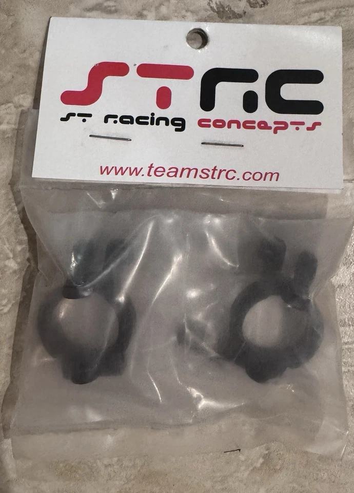 St Racing Concepts Sta80106Bk Precision Aluminum Front Caster Block - EXO Buggy - Image 2 of 3