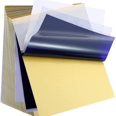 Stencil Papier Tattoo Transferpapier 20 Blatt A4 4-Layer Matrizenpapier