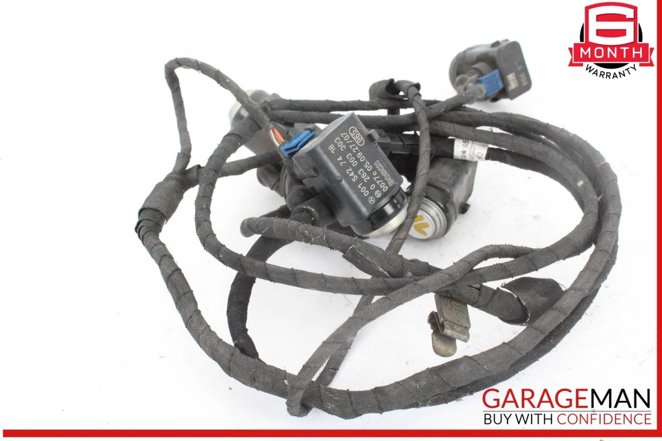 06-12 Conjunto de arnés de cables sensor de estacionamiento parachoques trasero PDC Mercedes W164 ML500 Foto 3 de 4