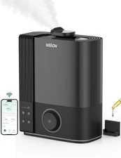 Smart Humidifiers for Large Room Bedroom, 6L Top Fill Cool Mist Humidifier wi...