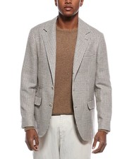 BRUNELLO CUCINELLI MEN'S PLAID DECONSTRUCTED BLAZER MSRP 5395