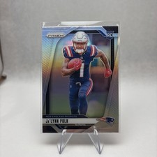 2024 Panini Prizm Football - JALYNN POLK Patriots Silver Prizm #339 