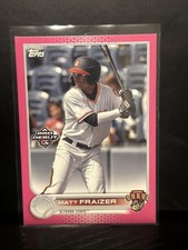 2022 Topps Pro Debut #PD-184 Matt Fraizer Fuchsia #/199
