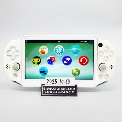 Sony Playstation PS Vita Light Blue White PCH-2000 ZA14 Console only PSV Slim