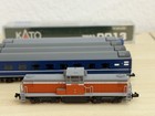N scale Kato Japanese Diesel Engine DD13 B-B Blue train 4 Cars Tomix MicroAce — photo 10