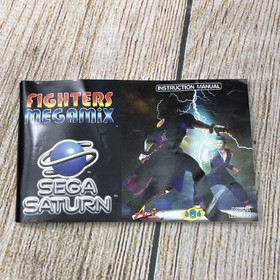 Fighters Megamix Sega Saturn Complete With Manual (PAL)