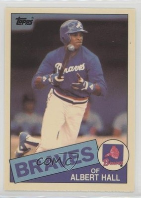 1985 Topps Collector's Edition Tiffany Albert Hall #676 Rookie RC 19zg