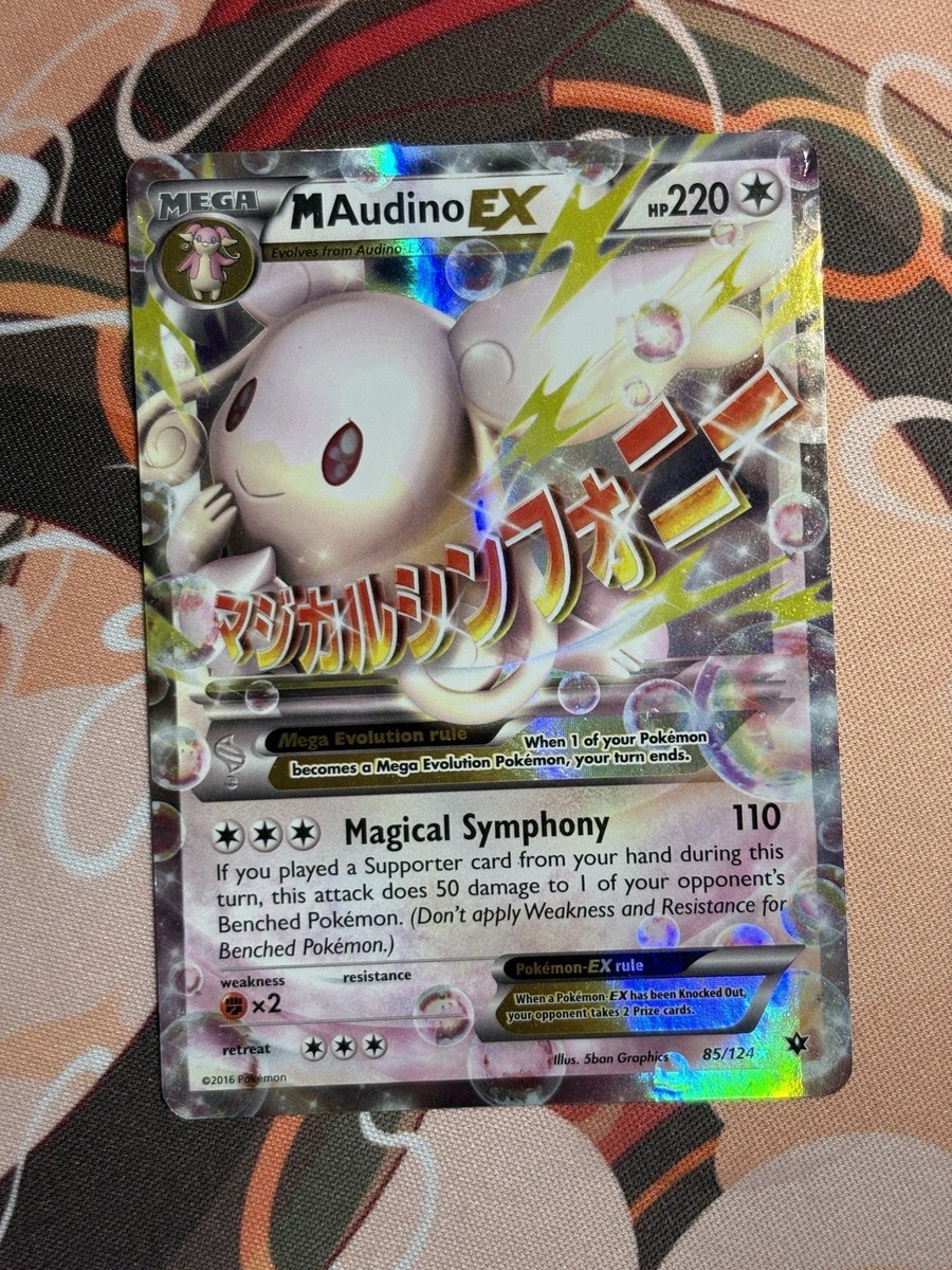 M Audino EX 85/124 Pokemon Fates Collide Holo Pokmon TCG Mega 2016 | eBay