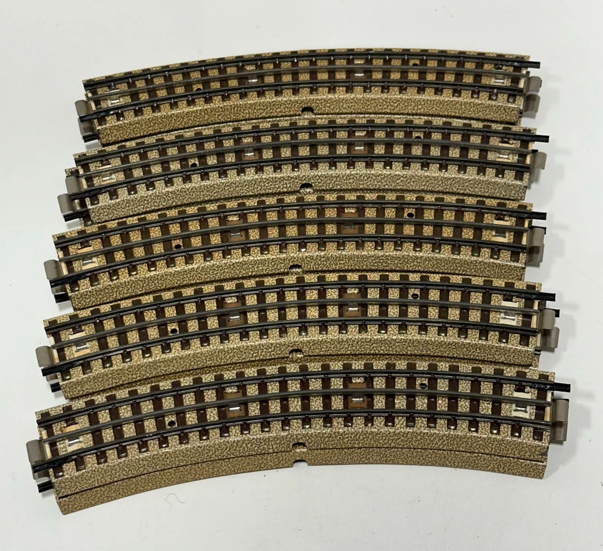 LOT Rails Märklin HO - Réfs: M 5101,5102,5106,5107,5109,5112,5113,5201 - Occasion