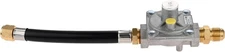 Natural Gas Conversion Kit Regulator with Hose, 1/2" and... 