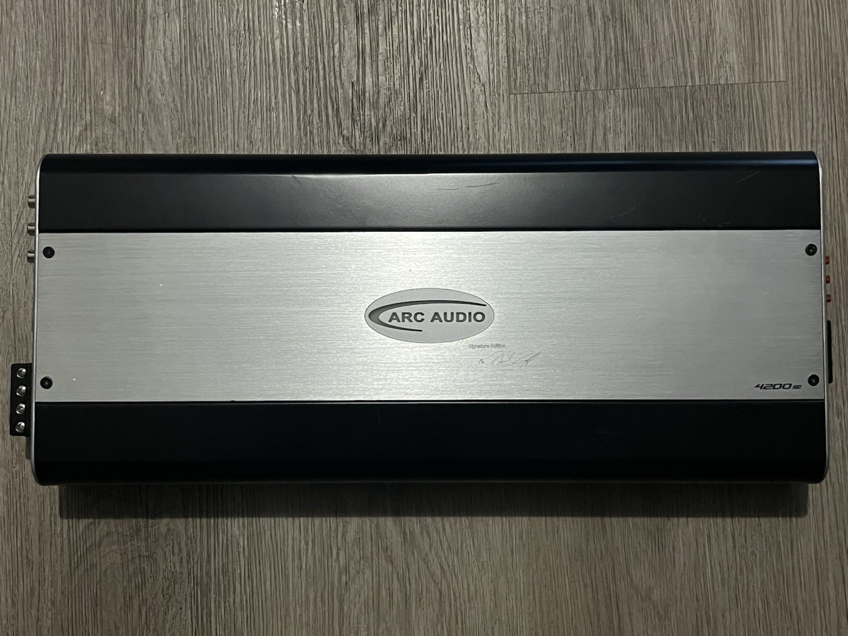 ARC AUDIO 4200SE Amplifier Signature Edition 4 Channel Class AB
