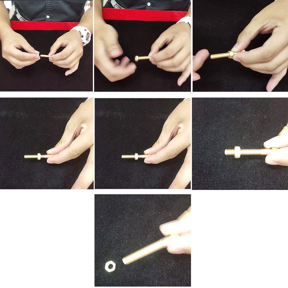 Enjoyer New Nut Off Bolt Screw Close up Magic Tricks Super Ultimate Rotating ...