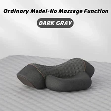 Cervical Memory Foam Pillow with Electric Massage and Heat Therapy Support