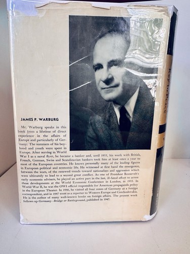 Germany: Key To Peace James P. Warburg HBDJ Harvard University Press HBDJ 1953 - Picture 3 of 12