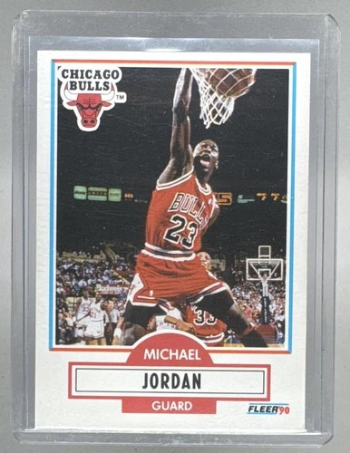 Michael Jordan 1990 Fleer #26