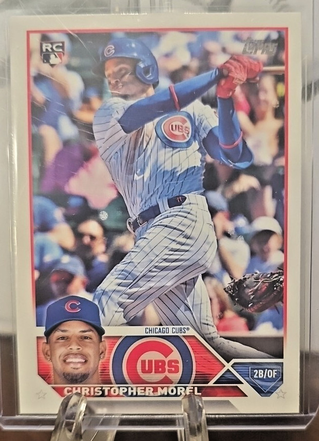 2023 Topps Series 1 1st Edition #308 Christopher Morel RC Rookie Chicago Cubs