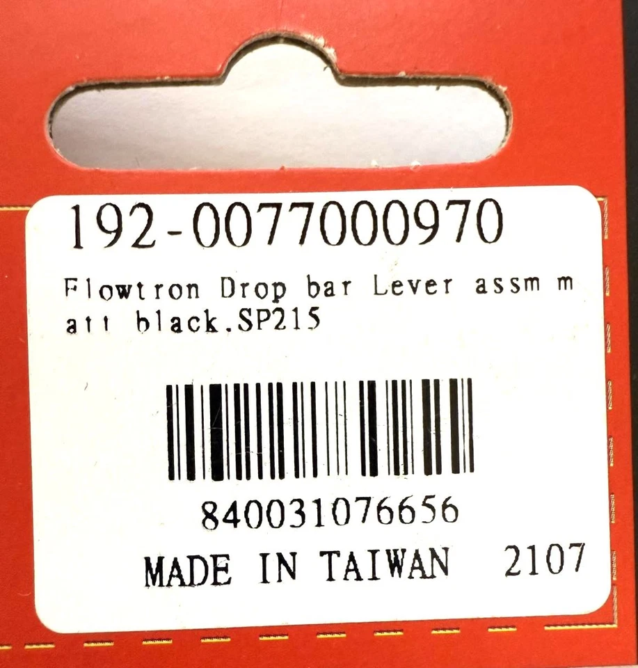 Conjunto remoto Flowtron SP215 para palanca de barra de caída para tija de sillín de bicicleta con cuentagotas Foto 3 de 4
