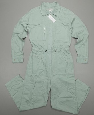Outerknown Station Cinched Jumpsuit Coveralls  Women's Size S Organic Green $248