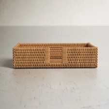 Rattan napkin/towel holder