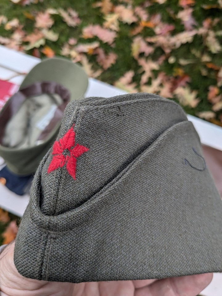 Lot Of East German NVA Military Equipment, Hats, Canteens, Map Case eBay