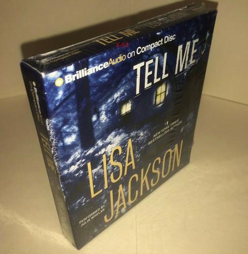 Lisa Jackson Savannah Gerogia series TELL ME audio book CD Julia Whelan - Picture 2 of 4
