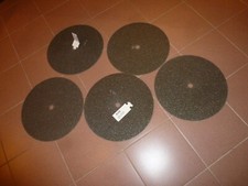 5 Stück Doppelschleifscheibe für Parkett Boden - neu - 407mm - Korn16