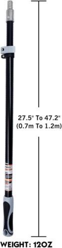 Corner and Detail Wall Sanders: 6-Piece Kit with Extension Pole and Sandpaper - Picture 8 of 11