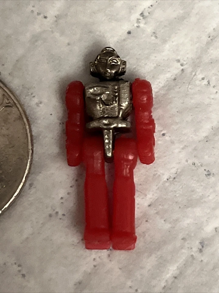 Figura Piloto Conductor Takara Diaclone KO De Colección Años 80 Rojo Transformers Piezas Foto 3 de 4