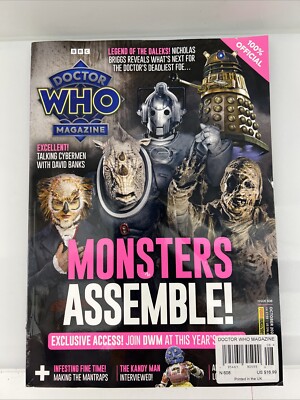 2024 DOCTOR WHO No 608 MONSTERS ASSEMBLE Exclusive Access KANDY MAN Daleks BANKS