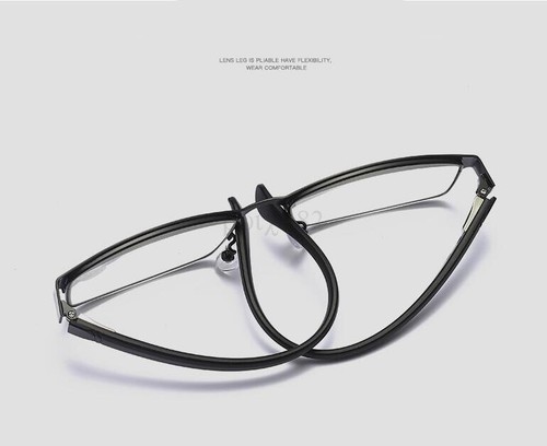 2022 Metal Reading Glasses Business Eyeglasses Ultra Light Frame Myopia Glasses - Picture 3 of 8