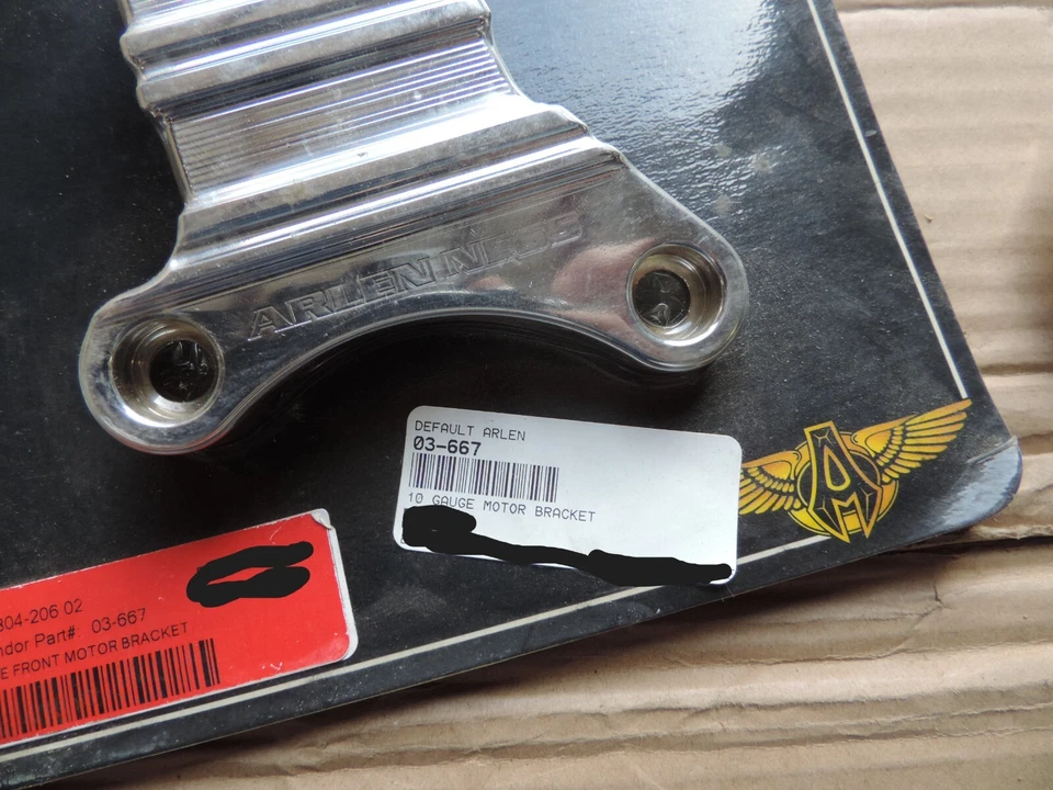Arlen Ness 03-667 Front Motor BRKT CH 09-up Touring Harley Davidson - Image 2 of 2