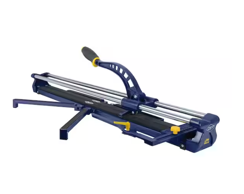 QEP Tile Cutter Adjustable Blade Non-Slip Hand Grip Steel Base 36 in. Cut Size
