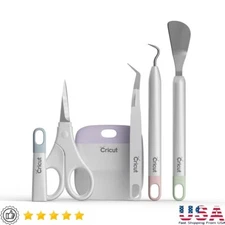 5 Piece Basic Tool Set DIY Crafts Vinyl Paper Iron-On Projects Essentials New