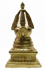 BUDDHA STUPA GRABMAL BUDDHISMUS Choerten Figur Skulptur Nepal Tibet Indien  M13