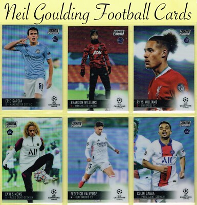 Topps Champions League 2020-21   STADIUM CLUB CHROM - REFRAKTOR   Karten
