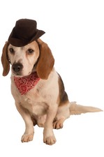 Pet Dog Costume Cowboy Accessory Set