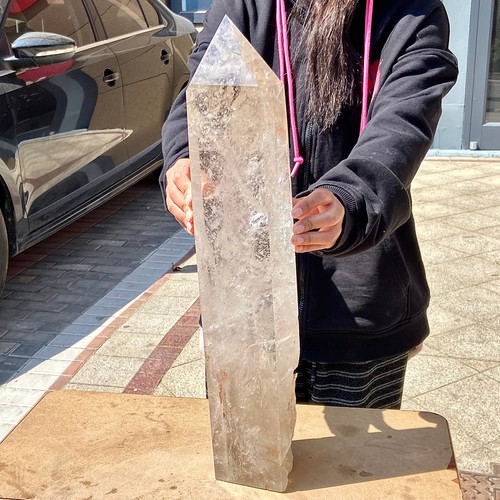 21.16LB High quality white crystal transparent column collection grade crystal - 第 12/13 張圖片