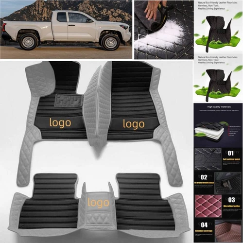 Fit For RAM 1500 2500 3500 Car Floor Mats Cargo Liners All Weather Custom Carpet - Imagen 14 de 33