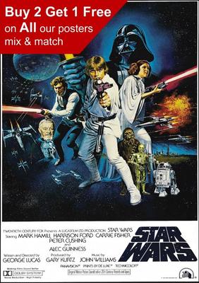 Star Wars Vintage Skywalker Film Film Poster Druck A5 A4 A3 A2 A1 A0