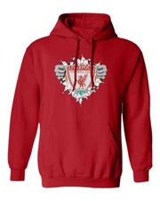 Liverpool Football Club Super Hero Soccer Men's Hooded Sweatshirt