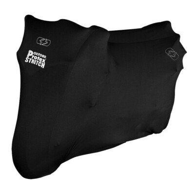 OXFORD MOTORRAD ABDECKPLANE INNEN GARAGE BOX PROTEX STRETCH MOTORRAD SCHWARZ GRÖSSE L