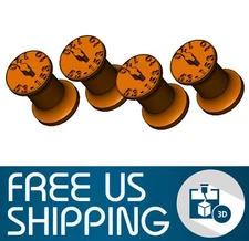 152 to 120 Film Spool Adapter Set/Kit 4pcs Kodak/Graflex Roll Holder #52 5½ x 3¼