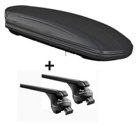 Skibox Vdpmaa460M+RelingträGer Aufl. Reling FüR FüR Fiat 500X Ab 15