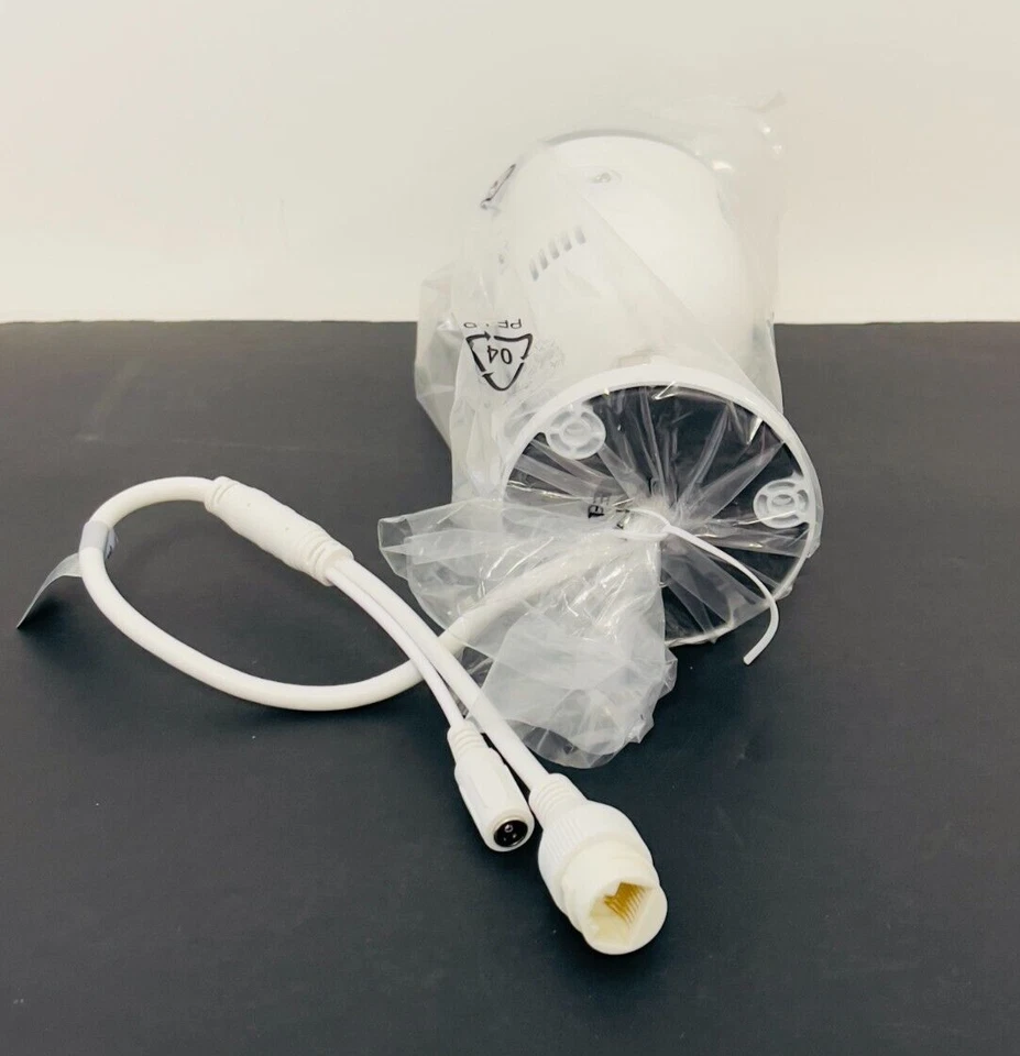 Lorex E895AB 4K Deterrence Bullet AI PoE IP Wired Security Camera plus Cable New - Image 3 of 4