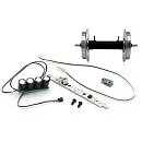 ML-TRAIN Beleuchtungs-Set mit Radsatz kurze Wagen analog Spur G für Gartenbahn Ersatzteil